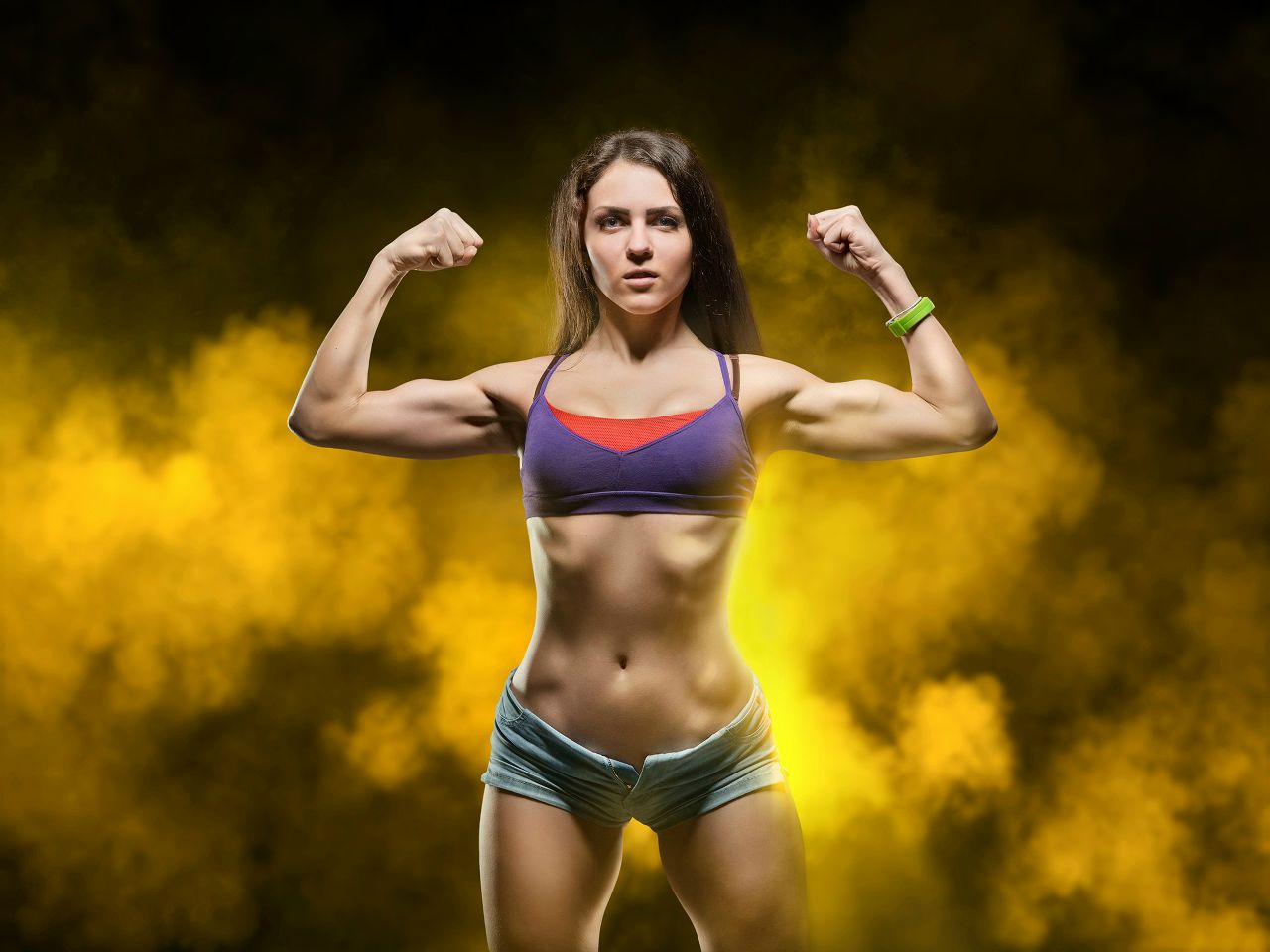 Athletic girls in Montreal